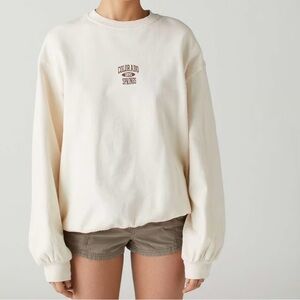Urban Outfitters Cream Colorado Springs 1995 Sweatshirt